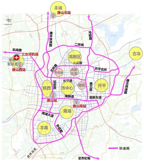 唐山市公交车线路图