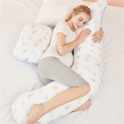 孕妇护腰侧睡枕图片