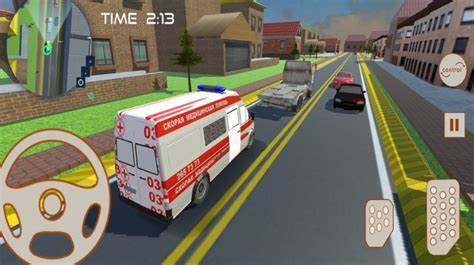 救护车驾驶游戏