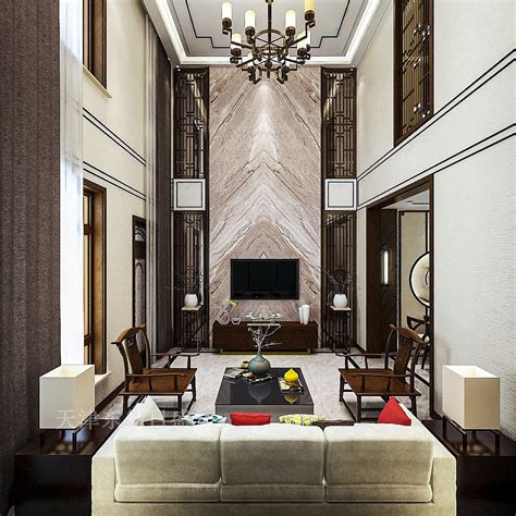 新中式别墅装修设计 让每一个空间都充满了爱