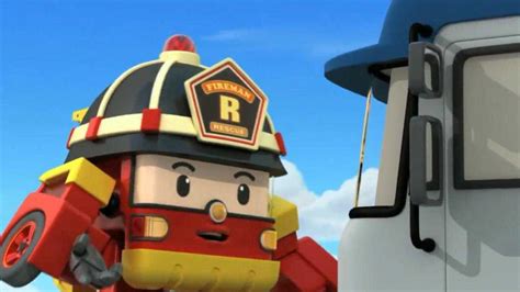 消防车英语动画片