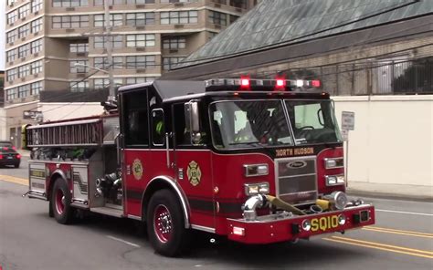 美国消防车救援视频