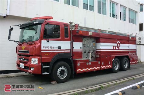 韩国消防车出警