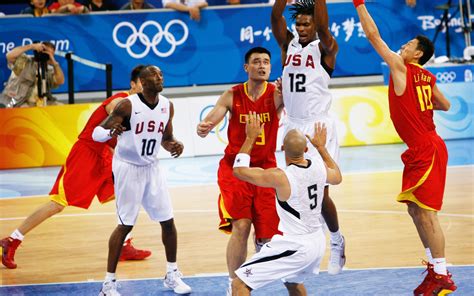 08年奥运会男篮中国vs美国