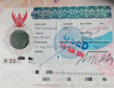 2019泰国签证存款证明