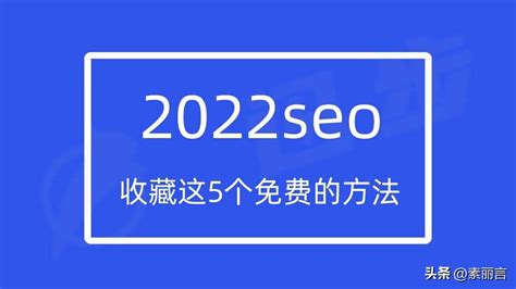 2022网站seo