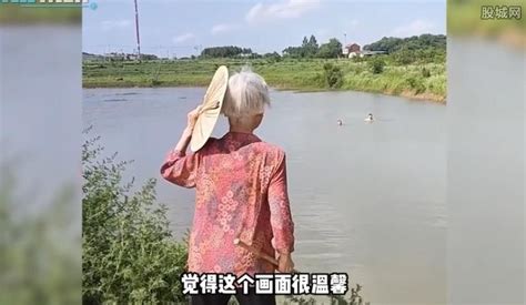74o_5旬男子下河野泳被奶奶拎棍追着打