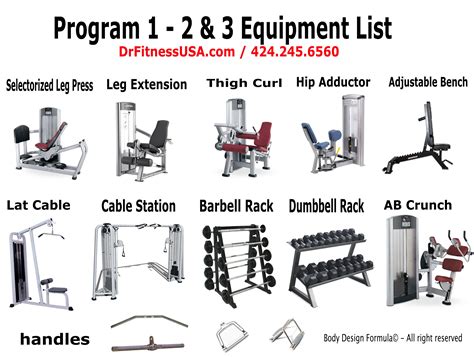 Fitness Equipment Picture Name Daquan图片