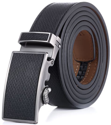 Leather belt men