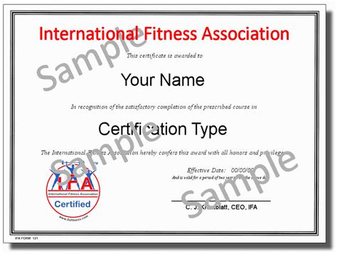 Obtain a senior fitness instructor certificate图片