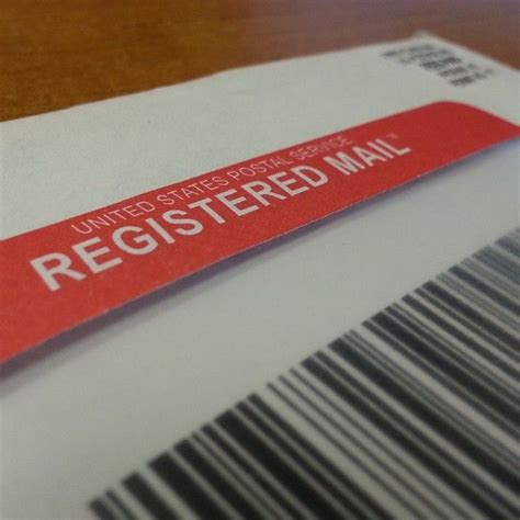 USPS registered mail是什么？
