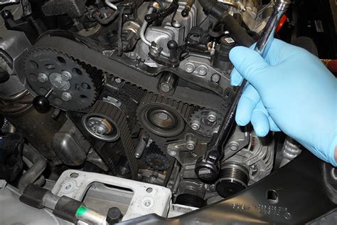 Volkswagen Lavida timing belt replacement图片