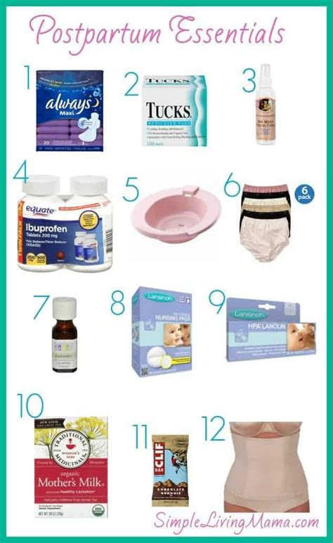 What to buy for postpartum recovery图片