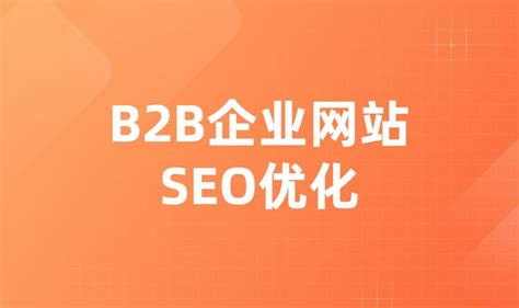 b2b网站seo