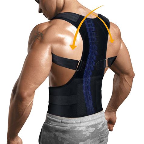 custom adjustable back support brace图片
