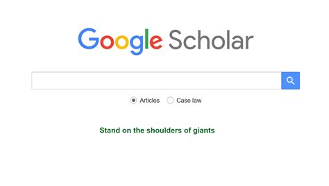 google scholar网址