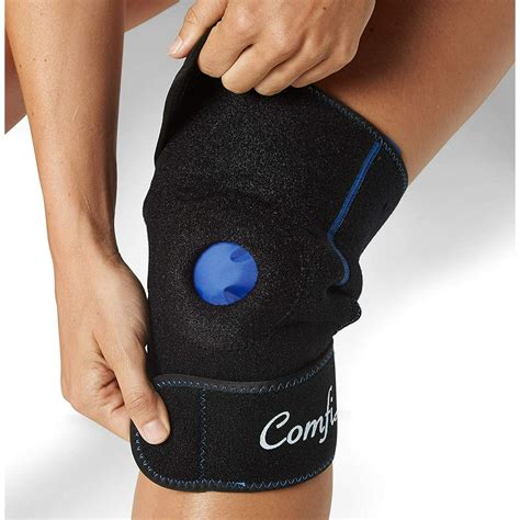 knee support with ice图片