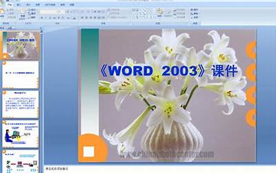 word2003教学视频教程全集（word2003教程）