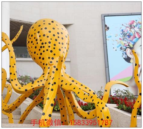 上海玻璃钢八爪鱼雕塑