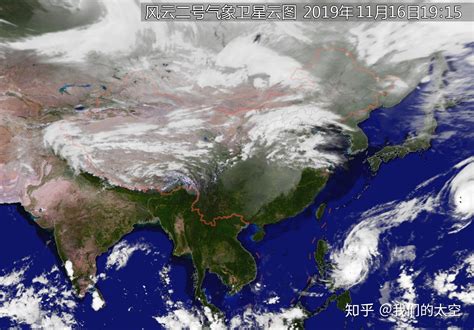 中国气象云图