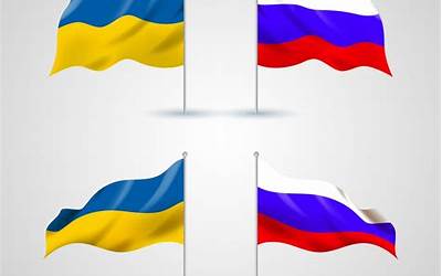 乌克兰国旗（乌克兰国旗被美国倒挂）