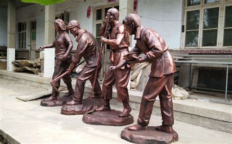 儋州玻璃钢人物雕塑价格