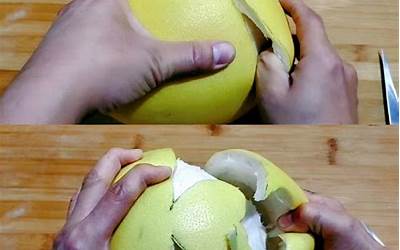 分享剥柚子的3个小方法，个个好用还简单，记得告诉朋友
