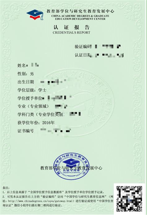 台州国外学位样本
