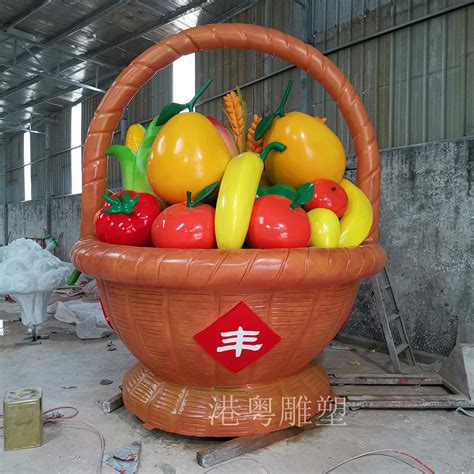 台湾玻璃钢仿真水果雕塑定制
