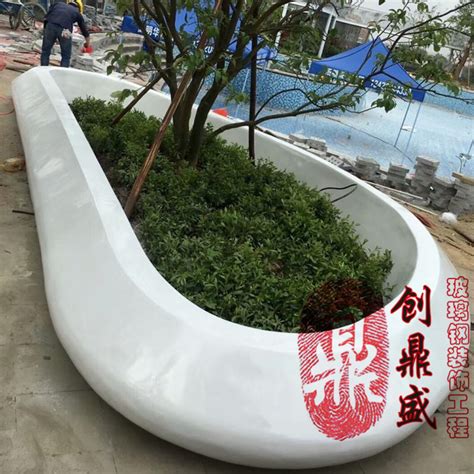 台湾玻璃钢花池制作