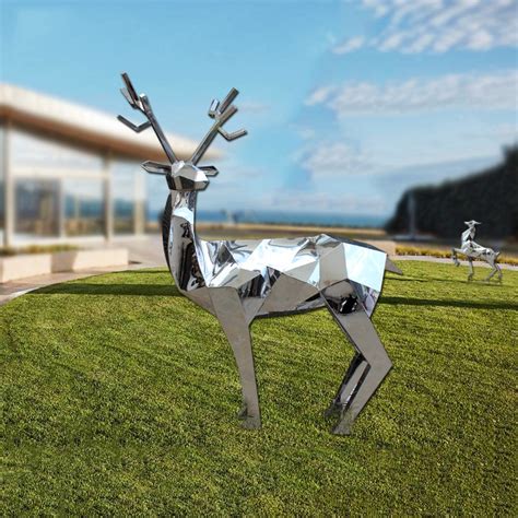 吉林不锈钢动物雕塑艺术摆件