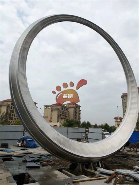 宁波销售不锈钢圆环雕塑
