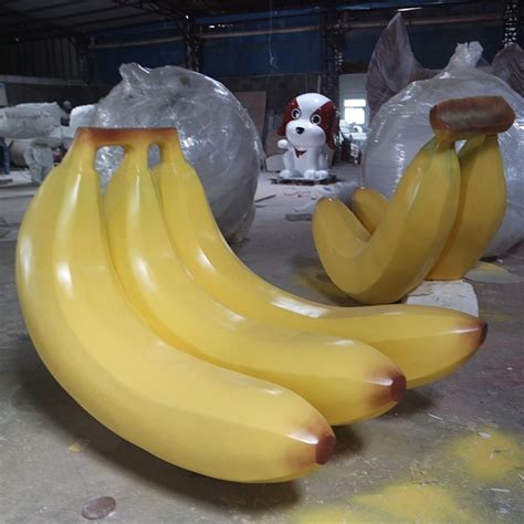 广东玻璃钢香蕉雕塑