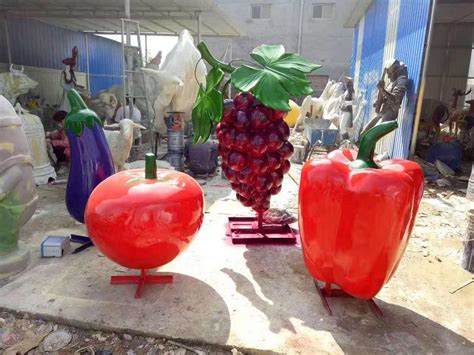 惠州玻璃钢果蔬雕塑