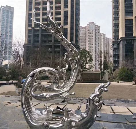 新中式不锈钢雕塑批发商