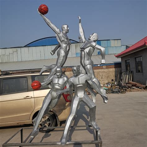 无锡不锈钢体育雕塑