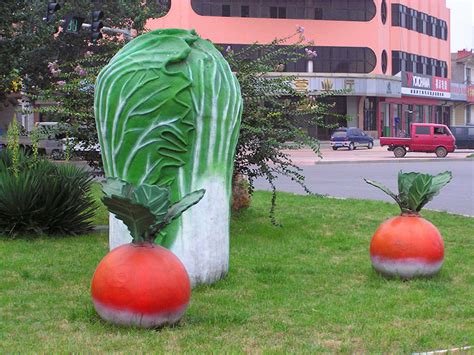 曲阳玻璃钢雕塑蔬菜造型