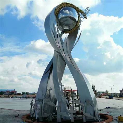 杭州户外大型不锈钢雕塑