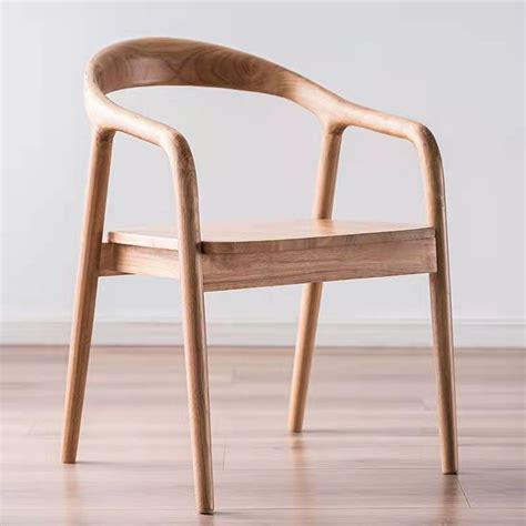 橡胶木休闲椅