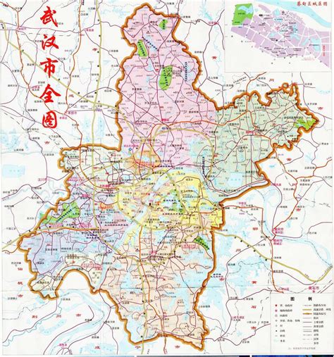 武汉地图全图