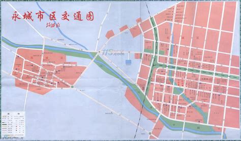 永城市区地图