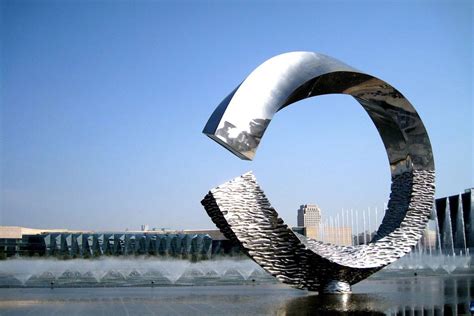江山不锈钢广场雕塑
