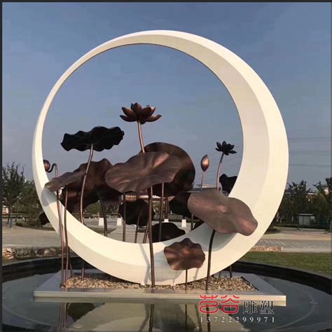 河南不锈钢公园景观雕塑定制厂