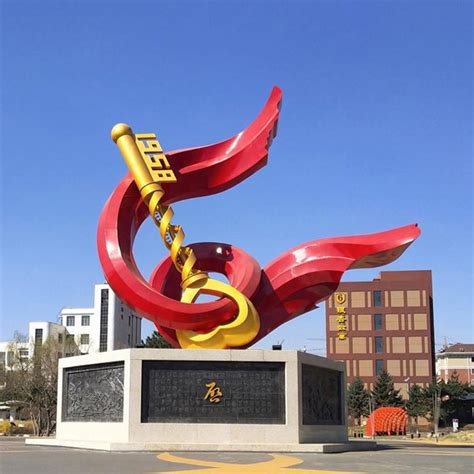 深圳党建文化玻璃钢雕塑