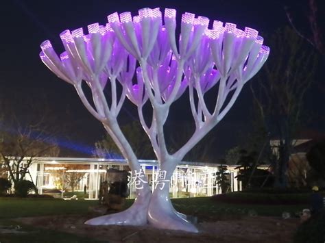 玻璃钢雕塑大树图片