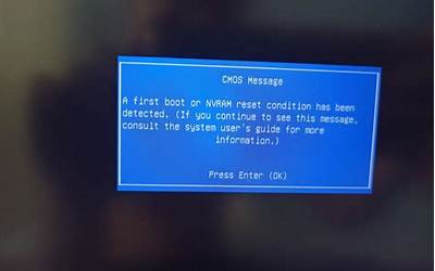 电脑开机显示cmos设置错误