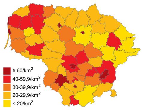 立陶宛面积人口