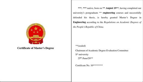 芜湖国外硕士学位证模板