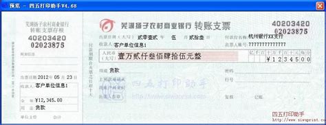 芜湖银行柜台转账凭证开具