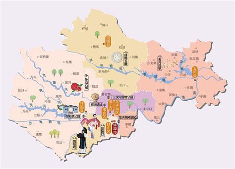 蚌埠地图全图